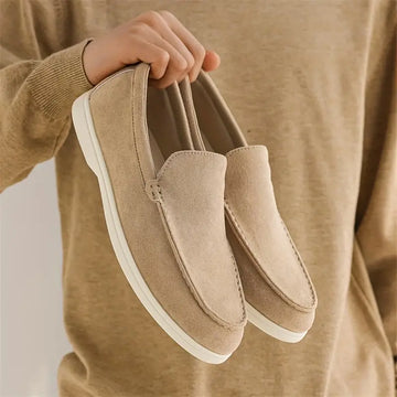 Comfortable Slip-On Suede Loafers for Men